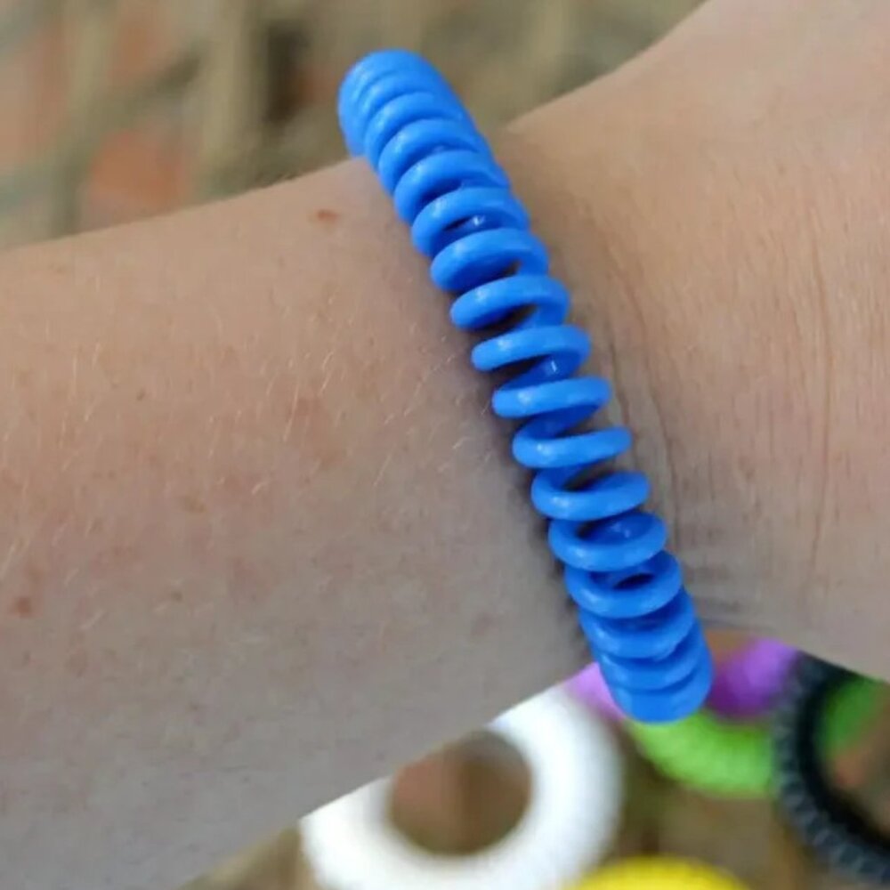 Pic Bugables 7 day waterproof mosquito essential oils repellent bands. Qty: 5